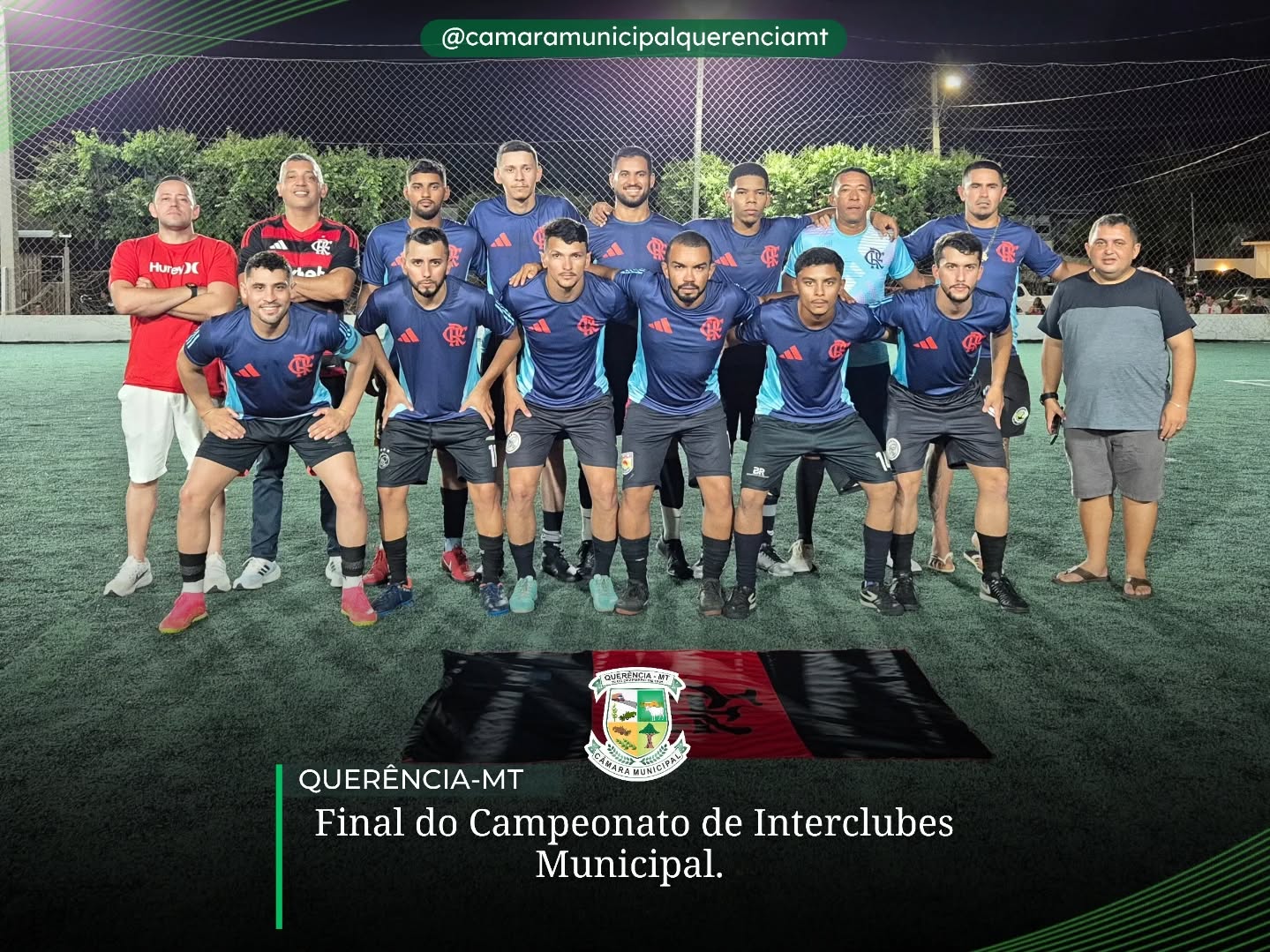 Final do Campeonato de Interclubes Municipal, no campo do Setor E 