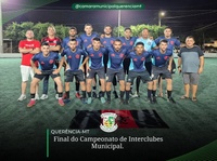 Final do Campeonato de Interclubes Municipal, no campo do Setor E 