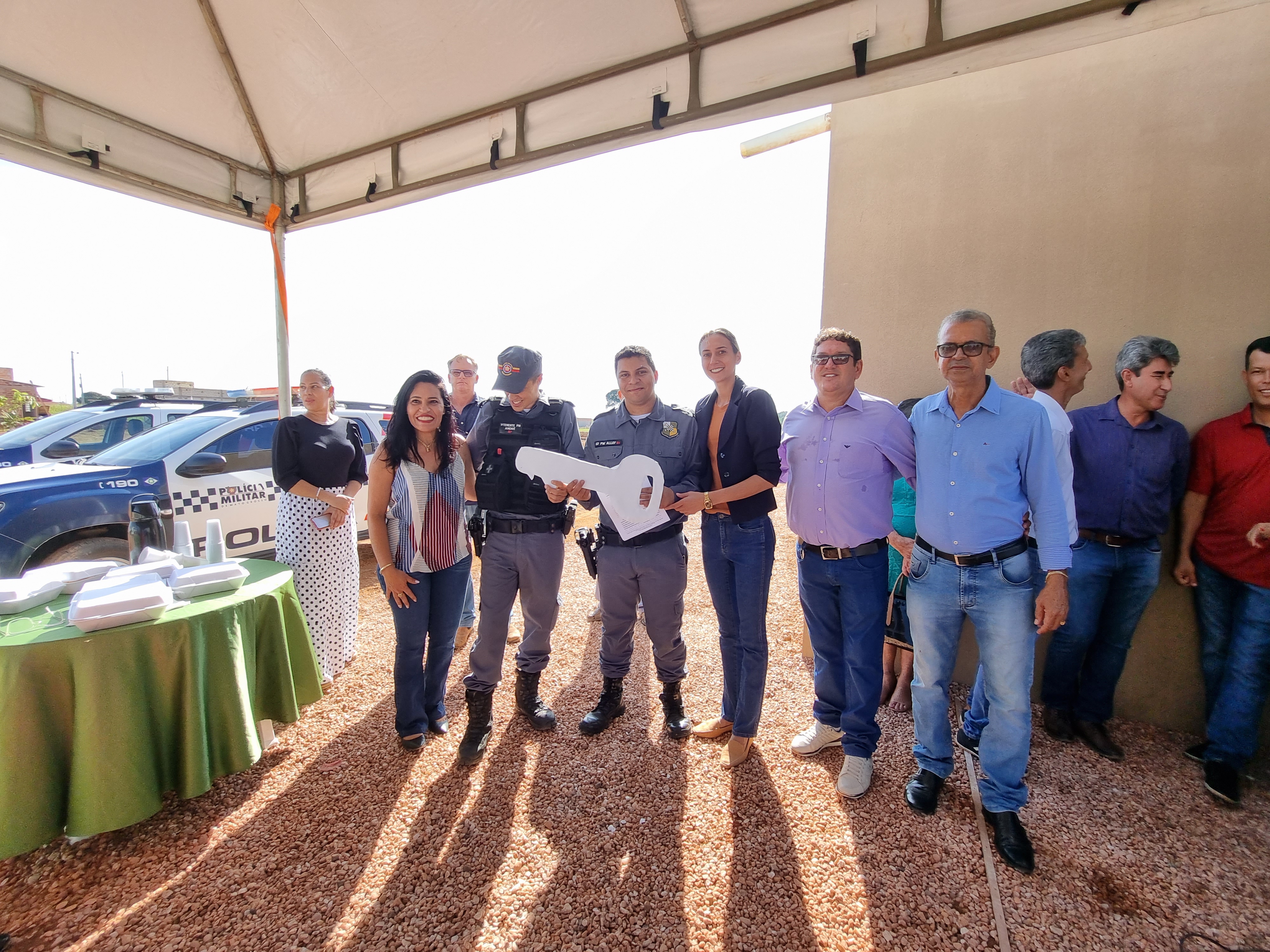 Após iniciativa da Câmara Municipal de Querência em parceria com o Poder Executivo, casa é destinada a segurança pública do Município de Querência.