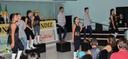 Apresentação cultural é realizada no plenário da Câmara Municipal de Querência. Apresentação cultural é realizada no plenário da Câmara Municipal de Querência.