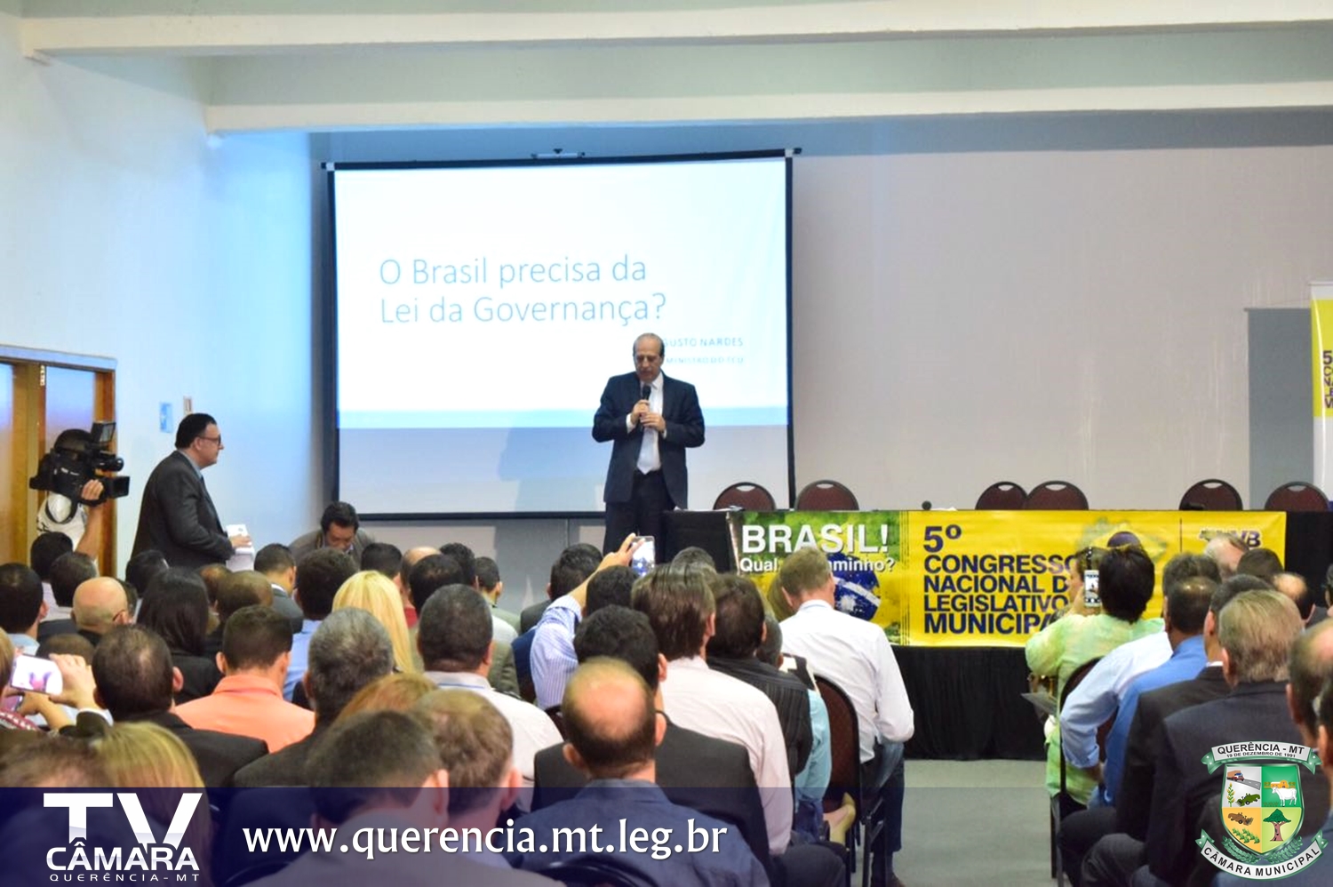 Câmara de Querência participa do 5º Congresso Brasileiros de Vereadores.