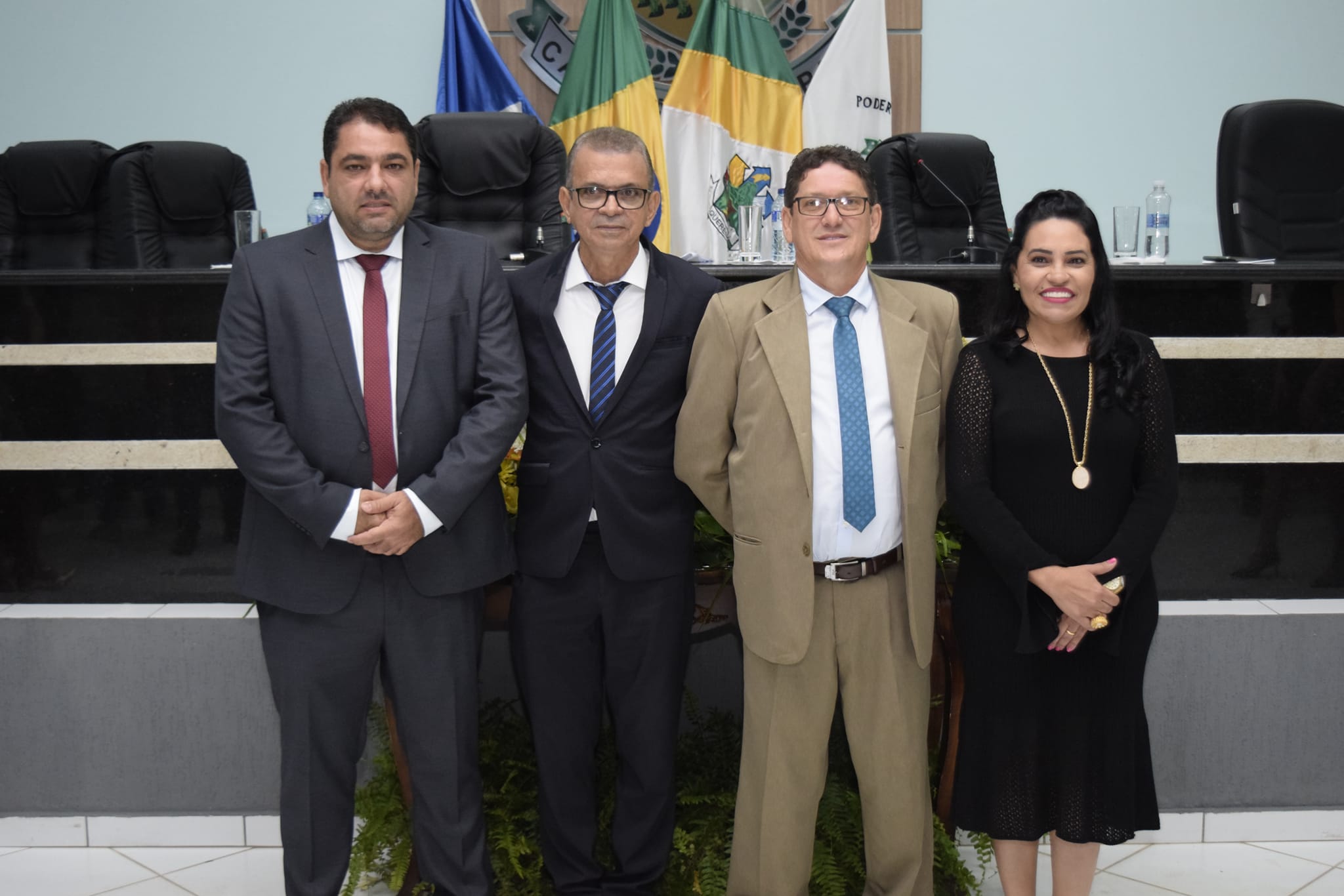 Conheça a nova mesa diretora da Câmara Municipal de Querência-MT.