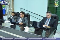 Indicações, projetos e posse de vereador Compõe a primeira sessão ordinária do mês de Julho.