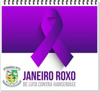 Janeiro roxo é o mês internacional de luta contra a hanseníase