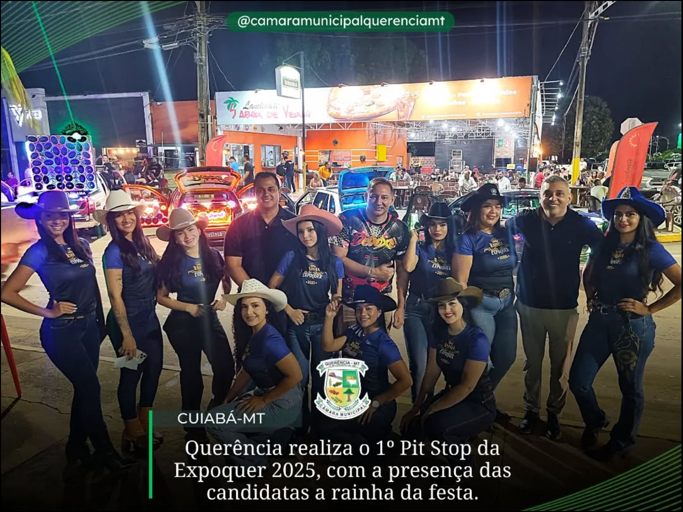 Primeiro pit stop e adesivaço da 17º Expoquer