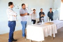 Vereador Jean do Coutinho, Presidente do Sindicato Claudia e deputado Estadual Valdir Barranco visitam assentamentos em Querência. Vereador Jean do Coutinho, Presidente do Sindicato Claudia e deputado Estadual Valdir Barranco visitam assentamentos em Querência.