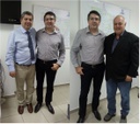 Vereador Marcos Amorim em encontro com o Deputado Estadual Guilherme Maluf Vereador Marcos Amorim em encontro com o Deputado Estadual Guilherme Maluf