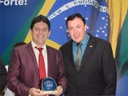 Vereador Telmo Brito Conquista Prêmio destaque Nacional UVB 2017. Vereador Telmo Brito Conquista Prêmio destaque Nacional UVB 2017.