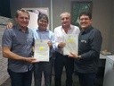 Vereador Telmo Brito presente no entrega dos títulos realizados pela INTERMAT (Instituto de Terras de Mato Grosso). Vereador Telmo Brito presente no entrega dos títulos realizados pela INTERMAT (Instituto de Terras de Mato Grosso).