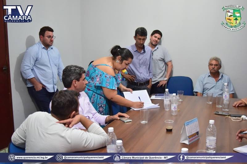 Vereadores de Querência se reúnem com autoridades políticas de Ribeirão Cascalheira.