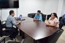 Vereadores de Querência buscam informações junto ao TCE-MT. Vereadores de Querência buscam informações junto ao TCE-MT.