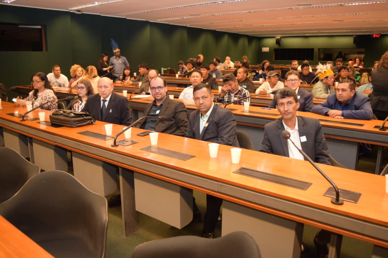 Vereadores e Prefeito participam de audiência pública em Brasília – DF.