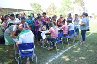 Vereadores participam de mais um mutirão rural em Querência.