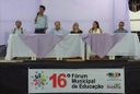Vereadores participam do 16° Fórum Municipal de Educação em Querência