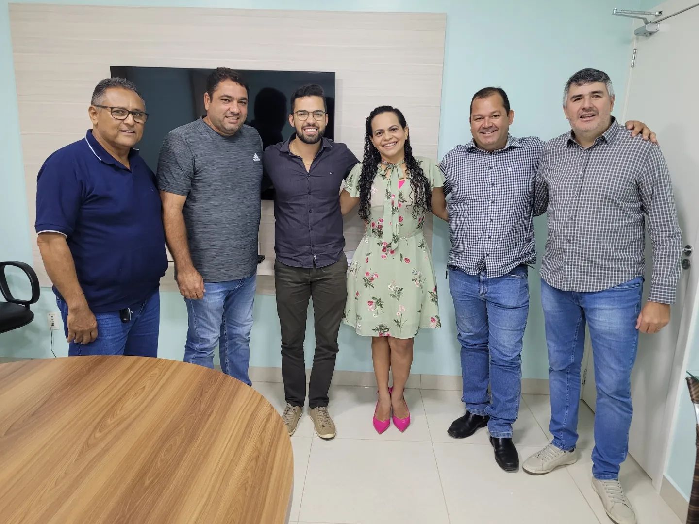 Vereadores recebem a visita do presidente da Câmara Municipal de Barra do Garças