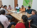 Vereadores e Prefeito se reúnem com autoridades Eclesiásticas Vereadores e Prefeito se reúnem com autoridades Eclesiásticas