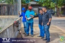 Vereadores visitam obras em Andamento em Querência. Vereadores visitam obras em Andamento em Querência.