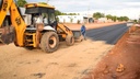 Vereadores visitam obras na Rua Herta Kist Mallmann. Vereadores visitam obras na Rua Herta Kist Mallmann.