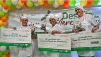 O Desafio das Merendeiras premiou em dinheiro , 1ª, 2ª e 3ª colocadas. 