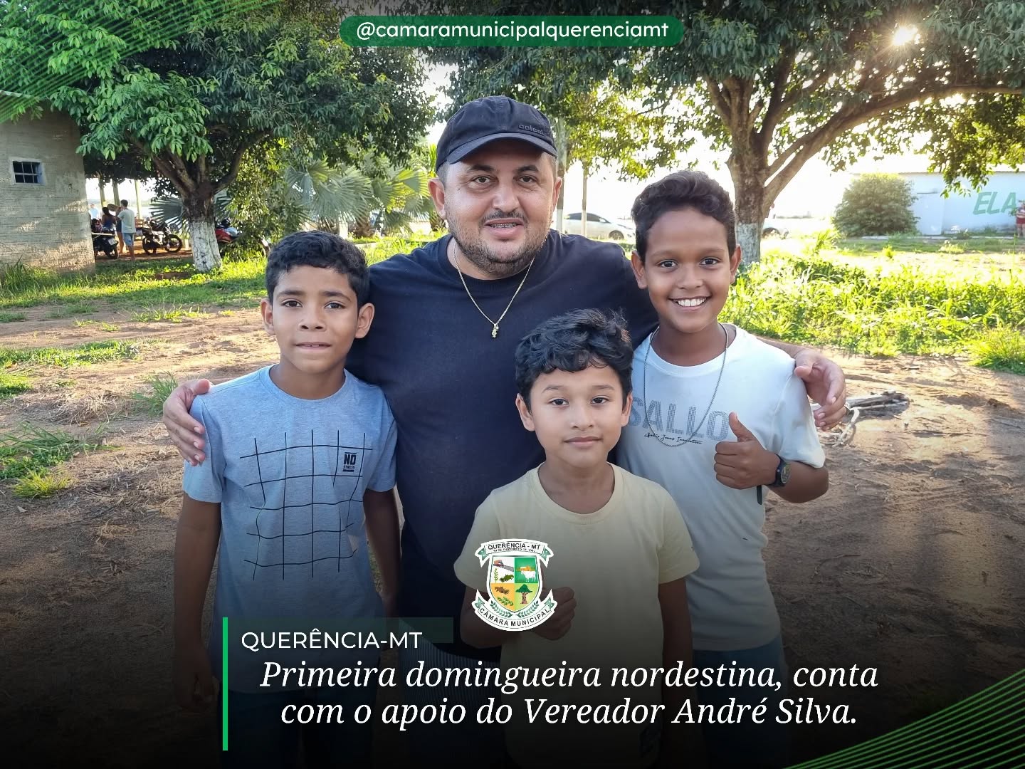 Vereador André Silva prestigia primeira domingueira nordestina.